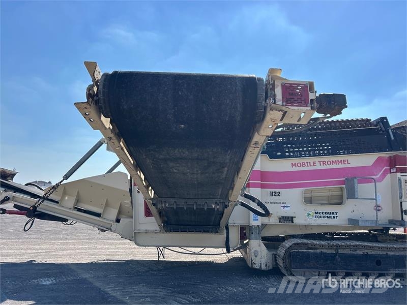 Terex MDS M515 Tracked Trommel Screen الطبلة