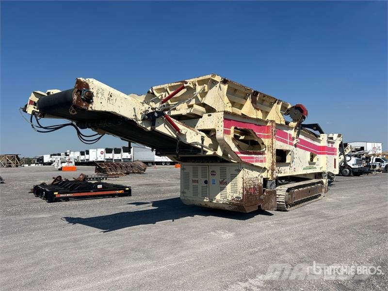Terex MDS M515 Tracked Trommel Screen الطبلة