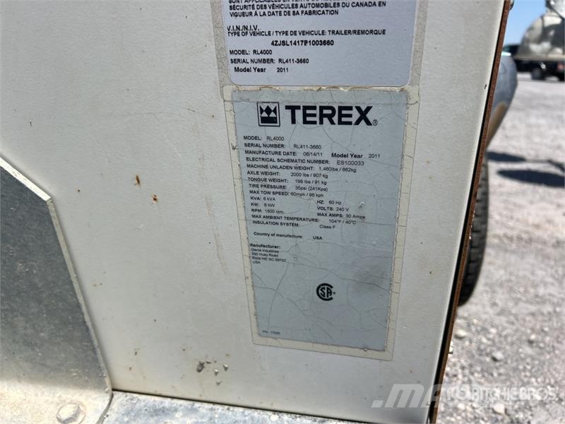 Terex RL4 Torres de iluminación