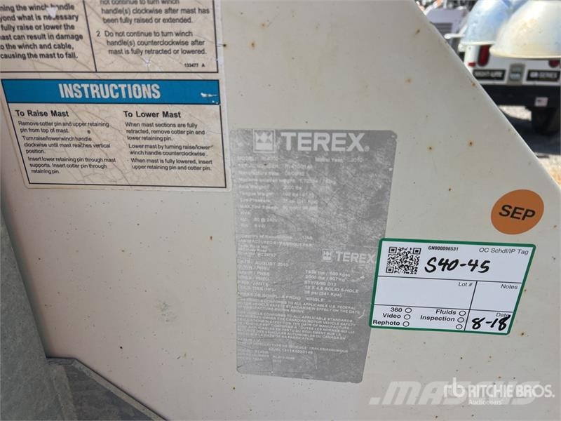 Terex RL4000 Torres de iluminación