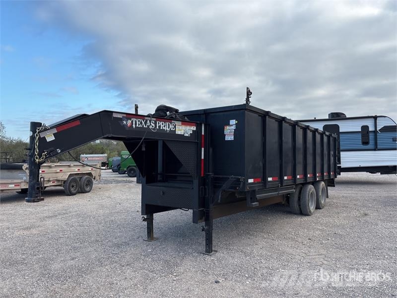 Texas Pride 20 ft T/A Gooseneck Dump Utility Trailer Tipper trailers