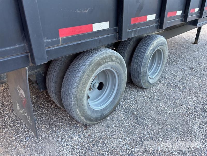 Texas Pride 20 ft T/A Gooseneck Dump Utility Trailer Tipper trailers