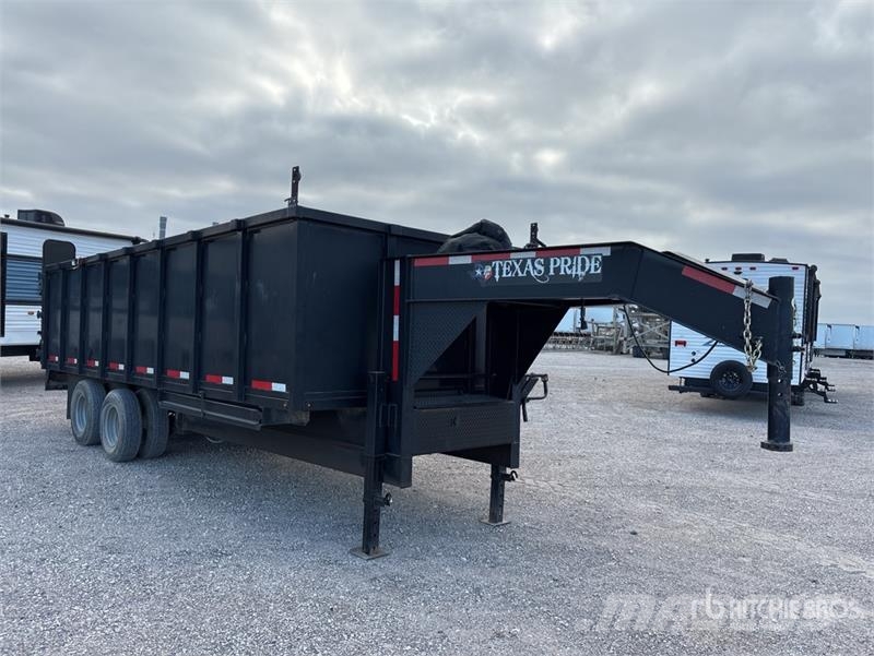 Texas Pride 20 ft T/A Gooseneck Dump Utility Trailer Tipper trailers