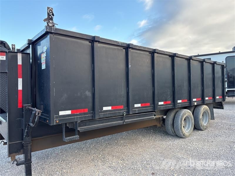 Texas Pride 20 ft T/A Gooseneck Dump Utility Trailer Tipper trailers
