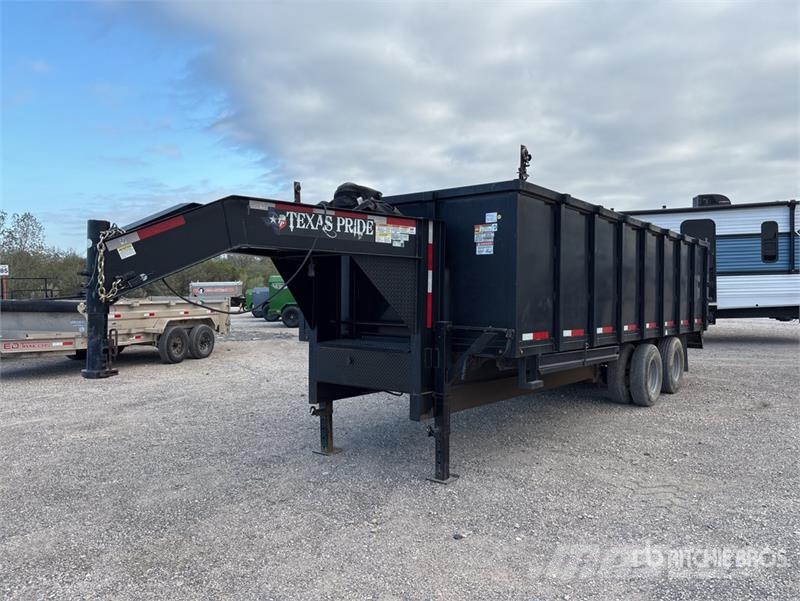 Texas Pride 20 ft T/A Gooseneck Dump Utility Trailer Tipper trailers