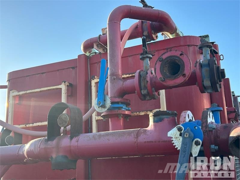 Texas Pride 36600 lb 52 ft Tri/A Flatbed Oilfield Traile Equipamiento para el procesado