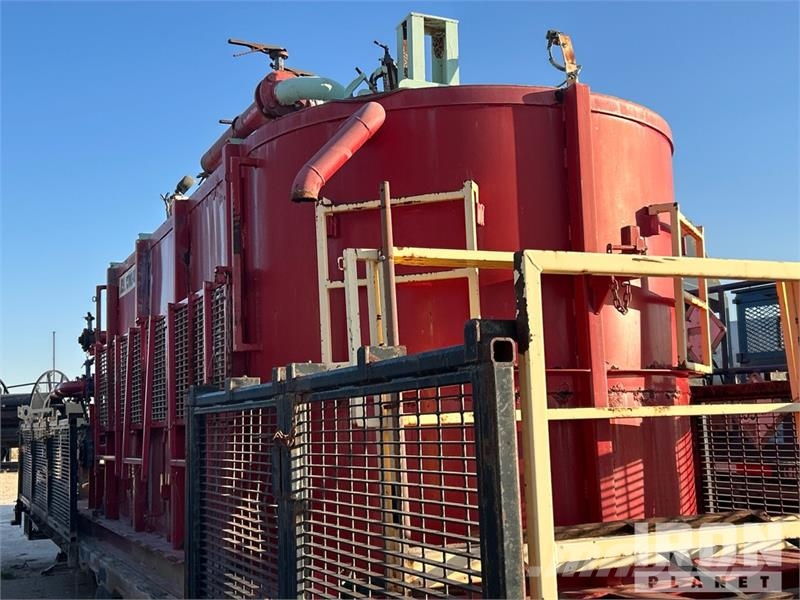 Texas Pride 36600 lb 52 ft Tri/A Flatbed Oilfield Traile Equipamiento para el procesado
