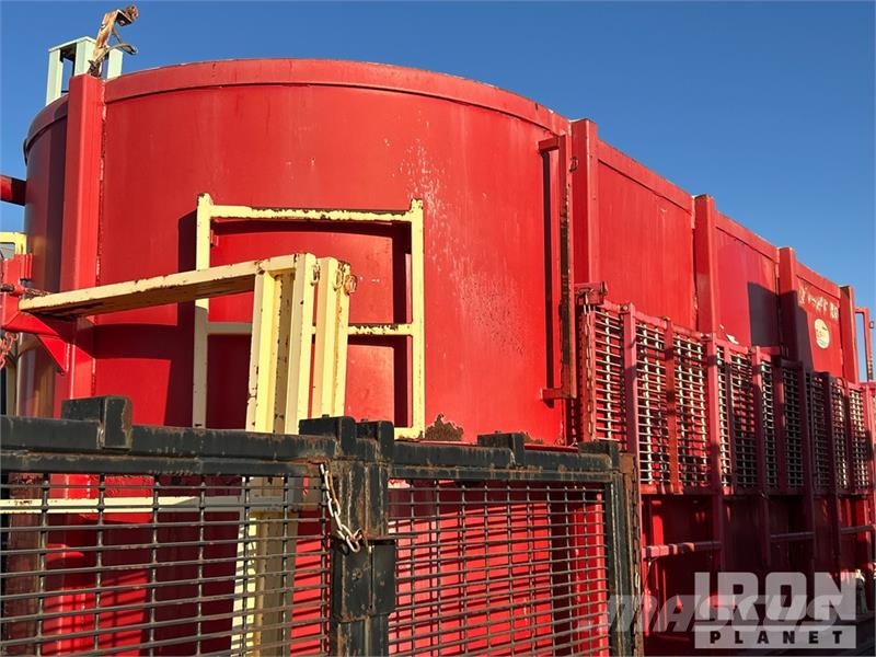 Texas Pride 36600 lb 52 ft Tri/A Flatbed Oilfield Traile Equipamiento para el procesado