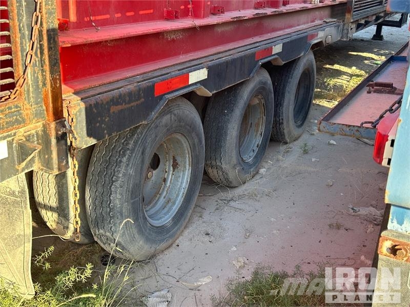 Texas Pride 36600 lb 52 ft Tri/A Flatbed Oilfield Traile Equipamiento para el procesado