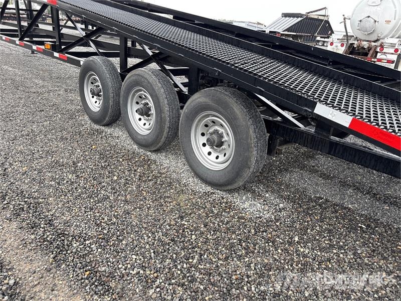 Texas Pride CA85021KGN Tri/A 3 Car Open Gooseneck Car Ca Autotransporter