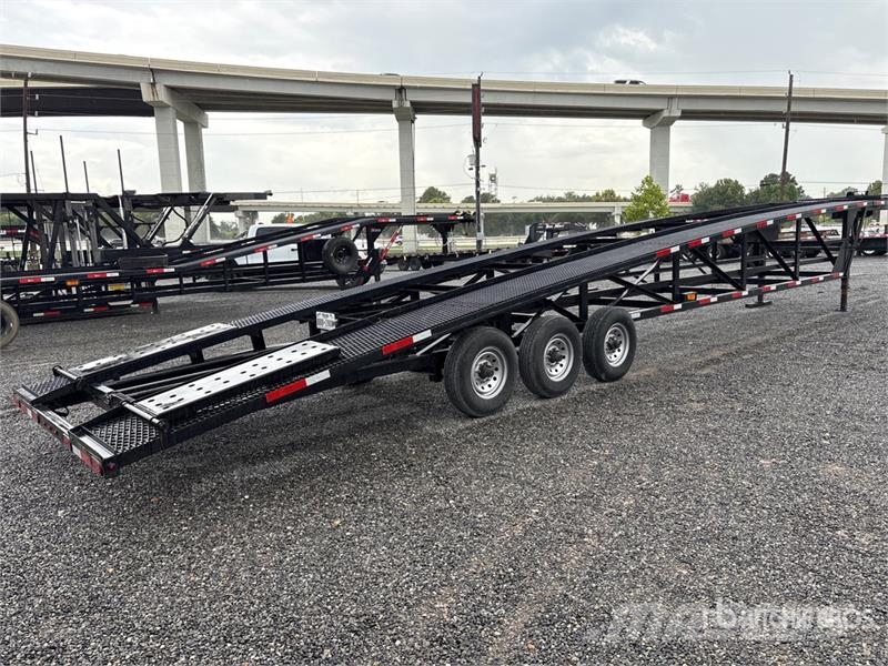 Texas Pride CA85021KGN Tri/A 3 Car Open Gooseneck Car Ca Autotransporter