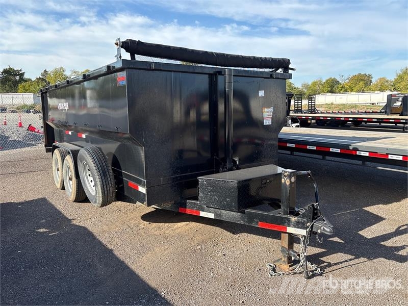 Texas Pride DT716416KBP 16 ft T/A Dump Utility Trailer Kiper prikolice
