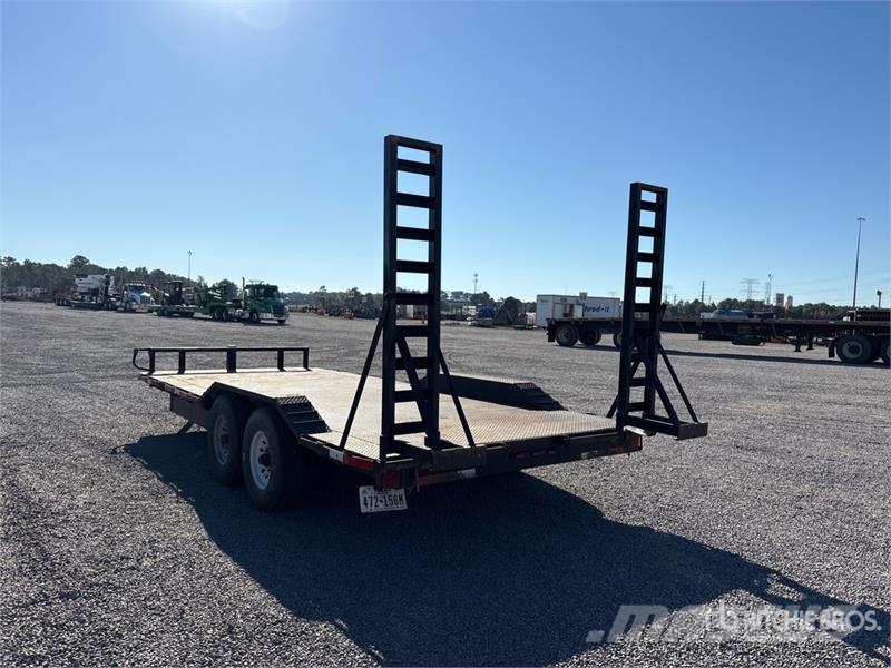 Texas Pride EQ818216KBP 20 ft T/A Equipment Trailer مقطورات مركبات نقل