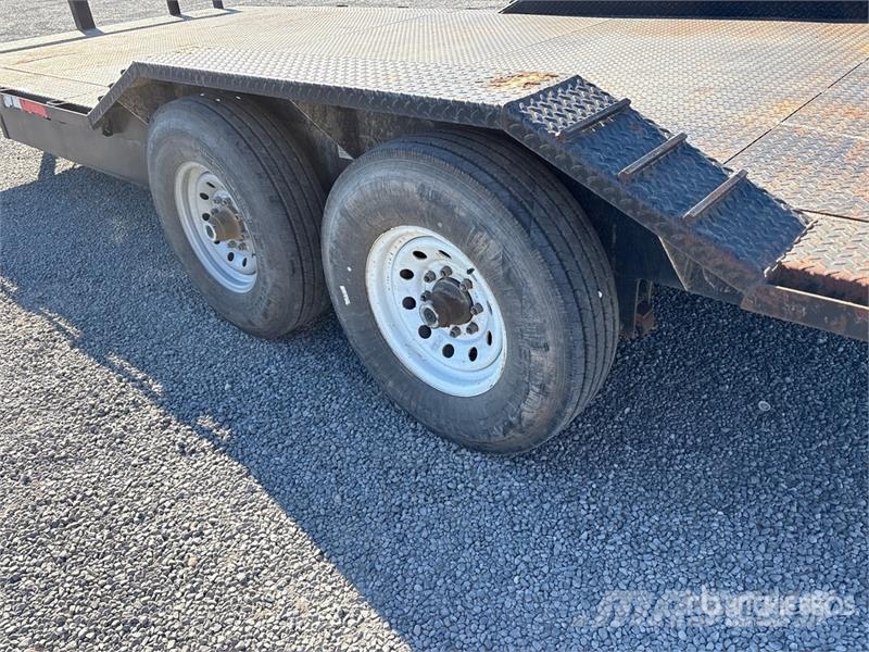 Texas Pride EQ818216KBP 20 ft T/A Equipment Trailer مقطورات مركبات نقل