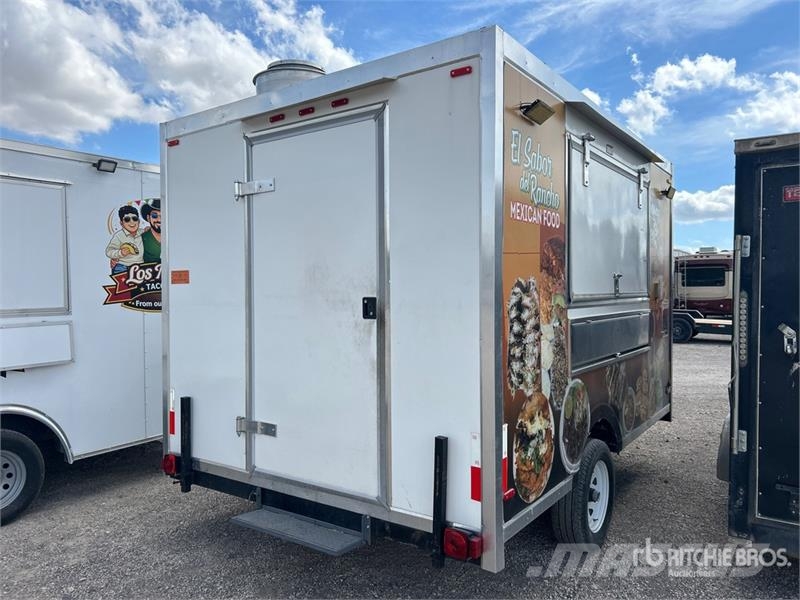 The Fud Trailer 12 ft S/A Food Concession Trailer Інші причепи
