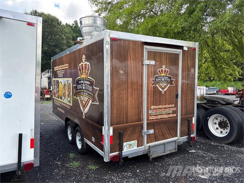  The Fud Trailer 16 ft T/A Food Concession Trailer Citas piekabes