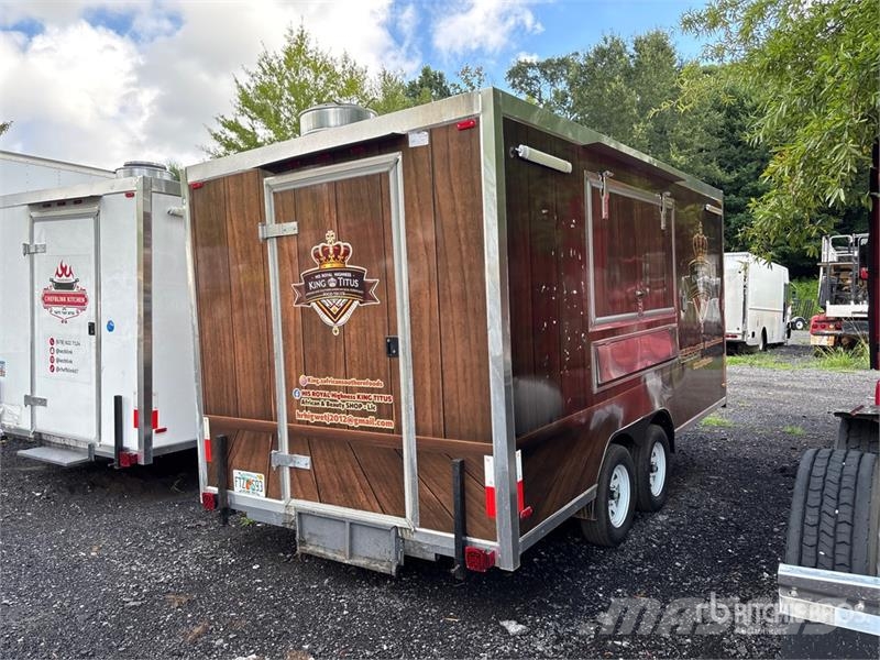  The Fud Trailer 16 ft T/A Food Concession Trailer Citas piekabes