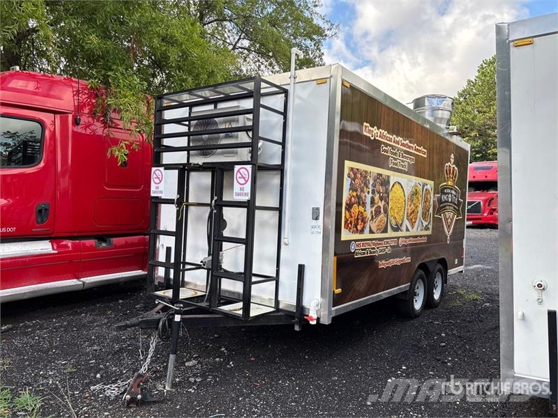  The Fud Trailer 16 ft T/A Food Concession Trailer Citas piekabes