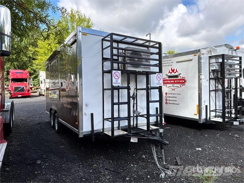  The Fud Trailer 16 ft T/A Food Concession Trailer Citas piekabes