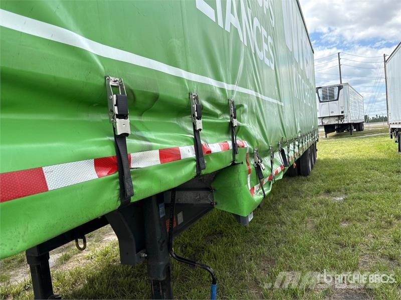 Tiger TTC23D 45 ft Tri/A Step Deck Curtain Side Trailer Tents