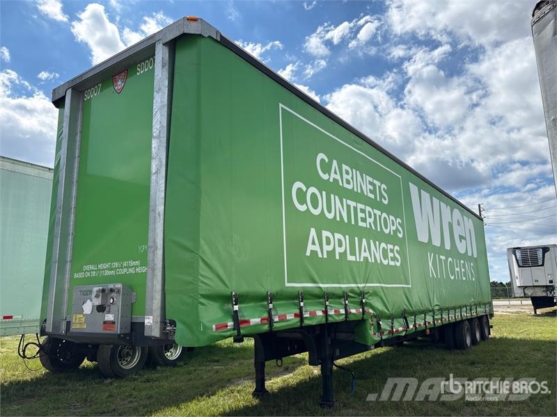 Tiger TTC23D 45 ft Tri/A Step Deck Curtain Side Trailer Tents