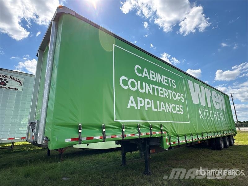Tiger TTC23D 48 ft Tri/A Step Deck Curtain Side Trailer Tents