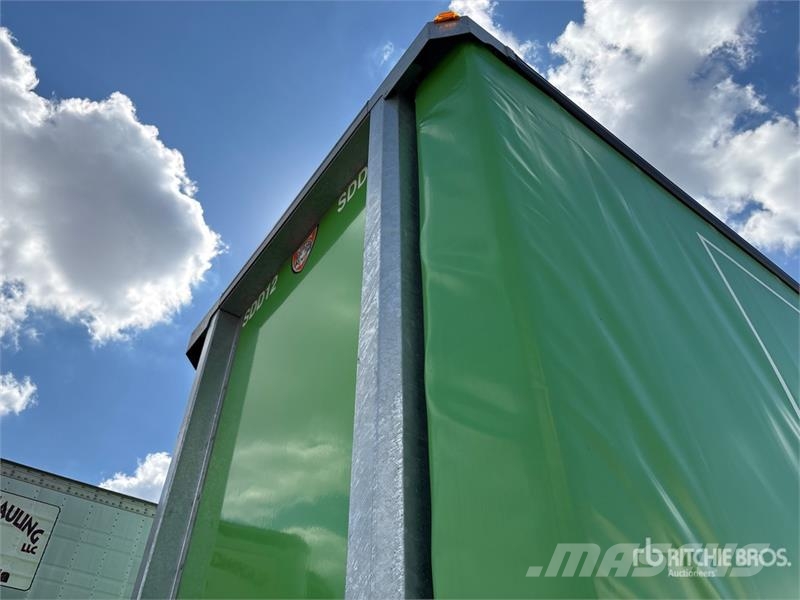 Tiger TTC23D 48 ft Tri/A Step Deck Curtain Side Trailer Tents