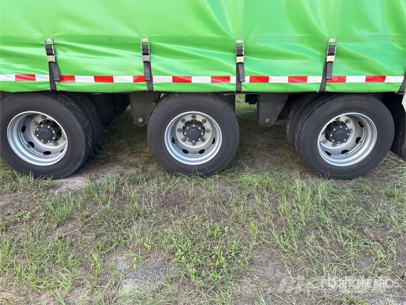 Tiger TTC23D 48 ft Tri/A Step Deck Curtain Side Trailer Tents