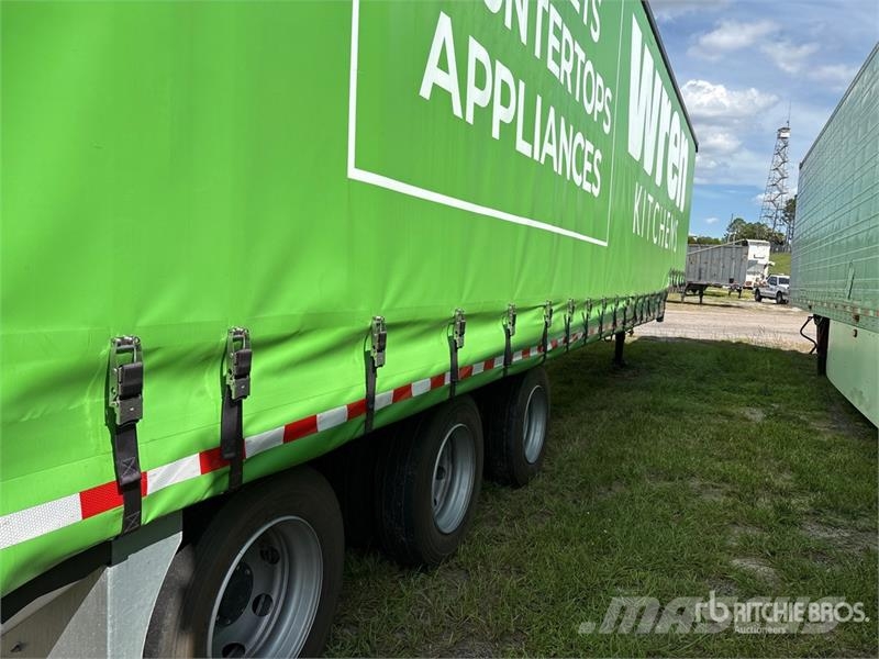 Tiger TTC23D 48 ft Tri/A Step Deck Curtain Side Trailer Tents