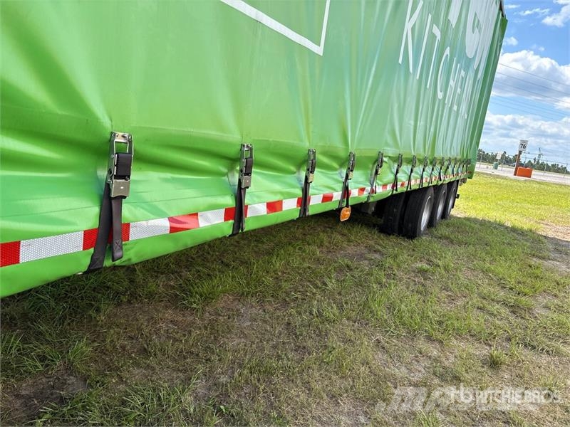 Tiger TTC23D 48 ft Tri/A Step Deck Curtain Side Trailer Tents