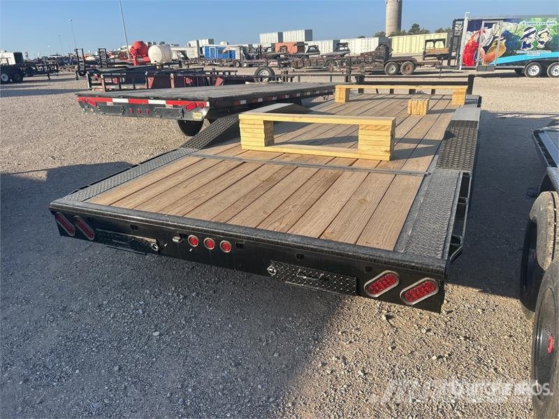 TMB 10224T7K 24 ft T/A Equipment Trailer Auto pārvadāšanas treileri