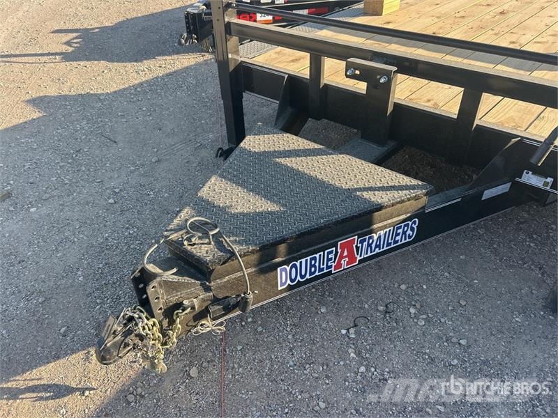 TMB 10224T7K 24 ft T/A Equipment Trailer Auto pārvadāšanas treileri