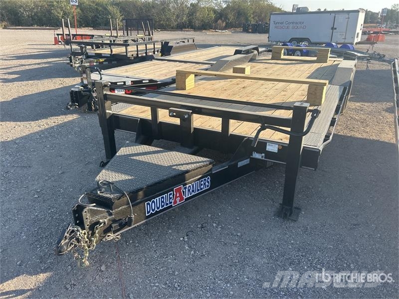 TMB 10224T7K 24 ft T/A Equipment Trailer Auto pārvadāšanas treileri
