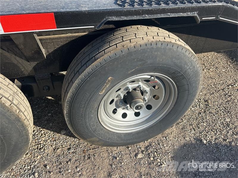 TMB 10224T7K 24 ft T/A Equipment Trailer Auto pārvadāšanas treileri