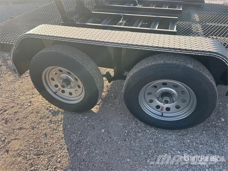 TMB 8314T 14 ft T/A Equipment Trailer 차량 운반용 트레일러