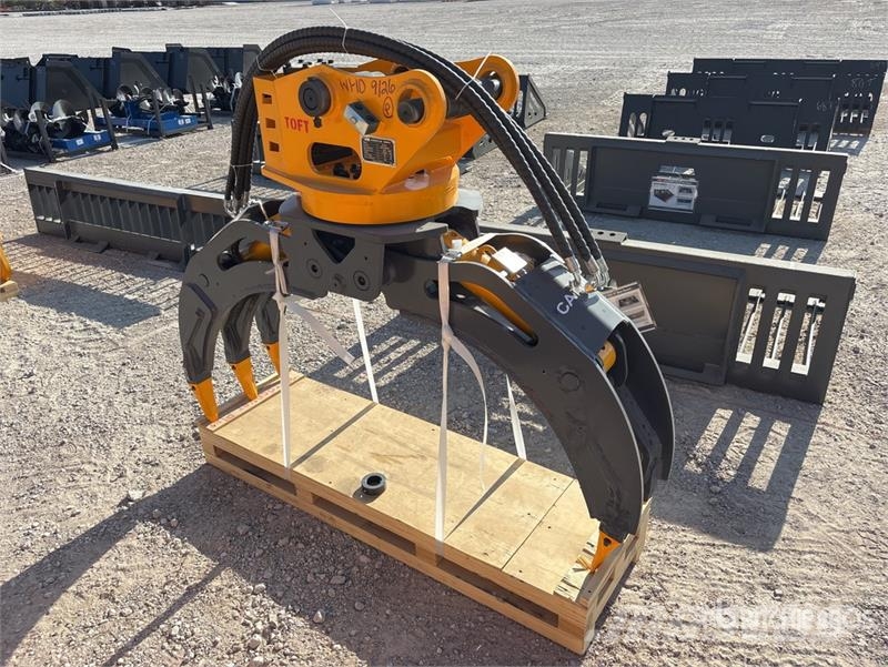 TOFT 04G 54 in Rotating Excavator Grapple - Fits 4 Grijpers