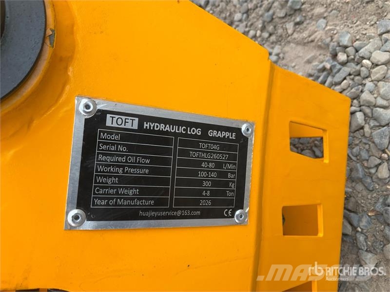TOFT 04G Excavator Grapple - Fits Cat 305 / 4 - 8 Grijpers