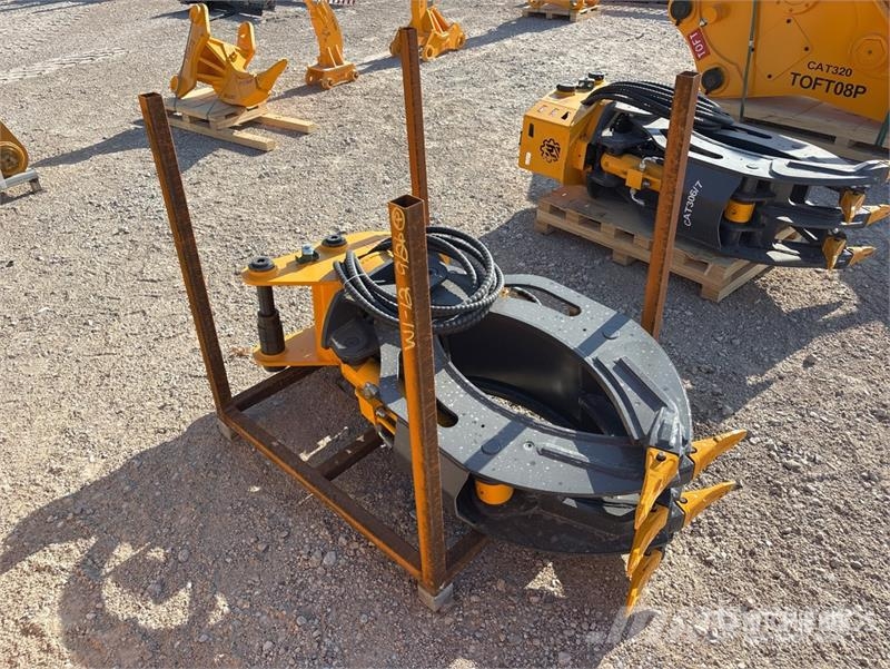 TOFT 04G Rotating Excavator Grapple - Fits 4-8 ton Grijpers