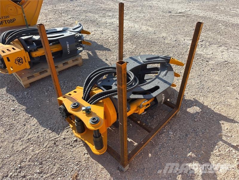 TOFT 04G Rotating Excavator Grapple - Fits 4-8 ton Grijpers