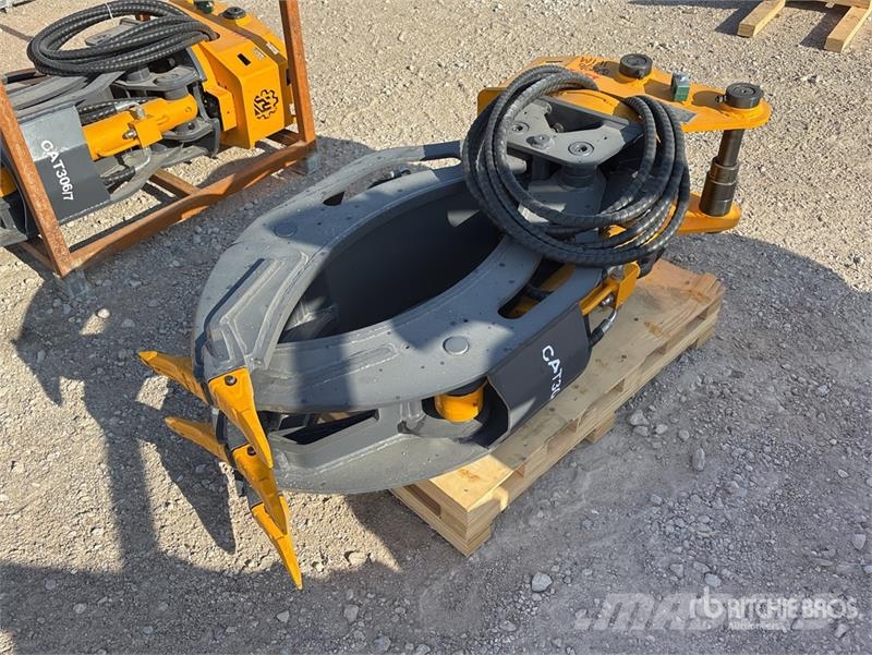 TOFT 04G Rotating Excavator Grapple - Fits 4-8 ton Grijpers