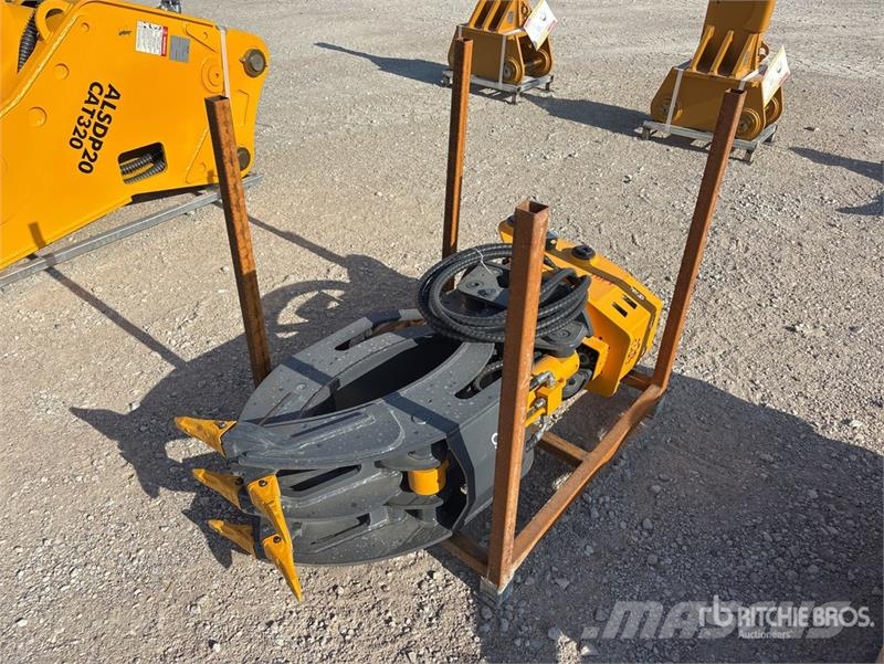 TOFT 04G Rotating Excavator Grapple - Fits 4-8 ton Grijpers
