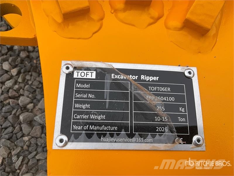 TOFT 06ER Excavator Ripper - Fits Cat 315 / 10 - 1 Repijät