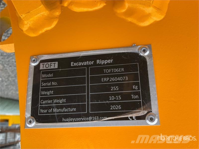 TOFT 06ER Excavator Ripper - Fits Cat 315 / 10 - 1 Escarificadores