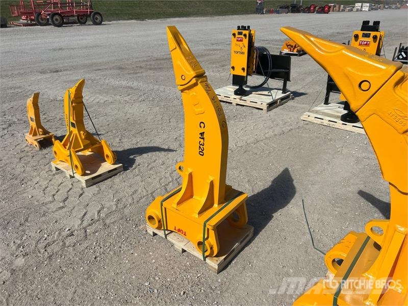  TOFT 08ER Excavator Ripper - Fits Cat 320 / 20 - 3 Půdní rozrušovače
