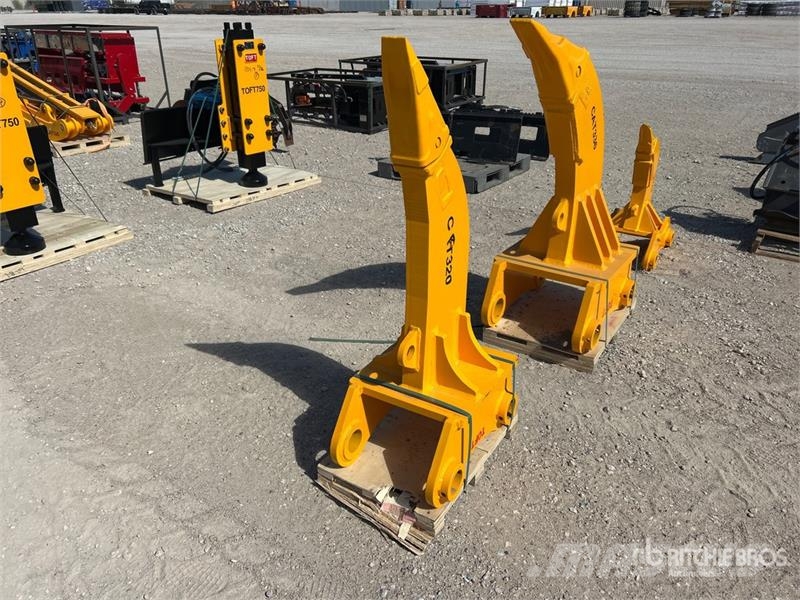  TOFT 08ER Excavator Ripper - Fits Cat 320 / 20 - 3 Půdní rozrušovače