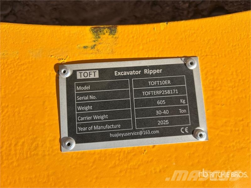  TOFT 10ER Excavator Ripper - Fits Cat 336 (Unused) Навесные рыхлители