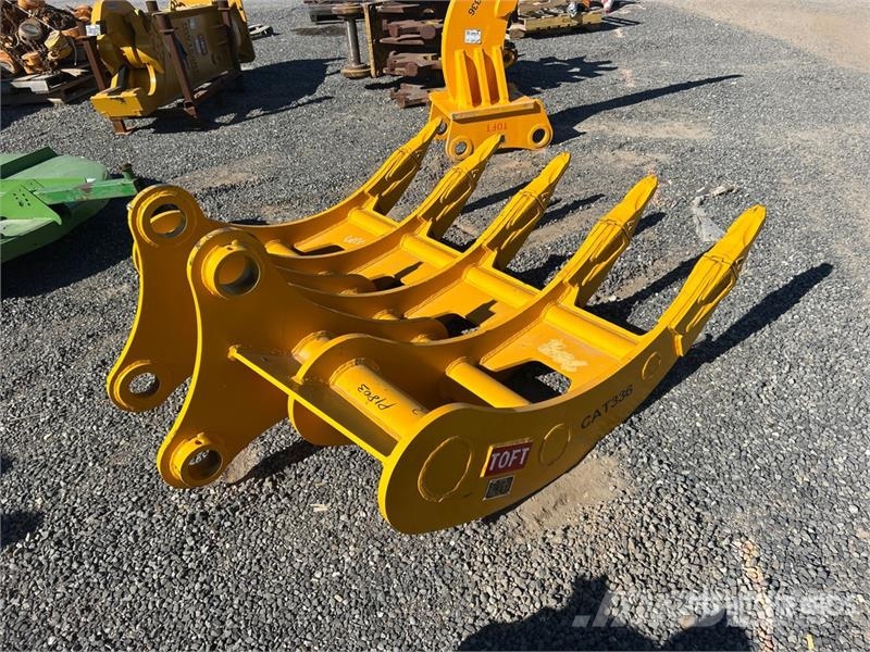 TOFT 10R 65 in Excavator Rake - Fits Cat 336 (Unus Rakes and tedders