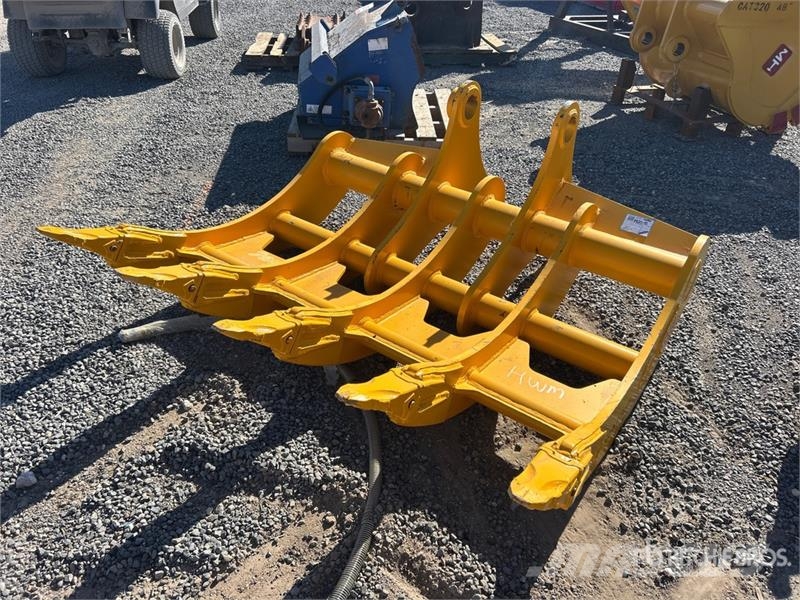 TOFT 10R 65 in Excavator Rake - Fits Cat 336 (Unus Rakes and tedders