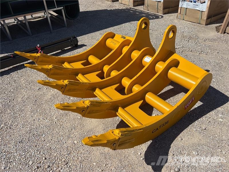 TOFT 10R 66 in Excavator Rake - Fits Cat 336 (Unus Kreiselheuer/-wender