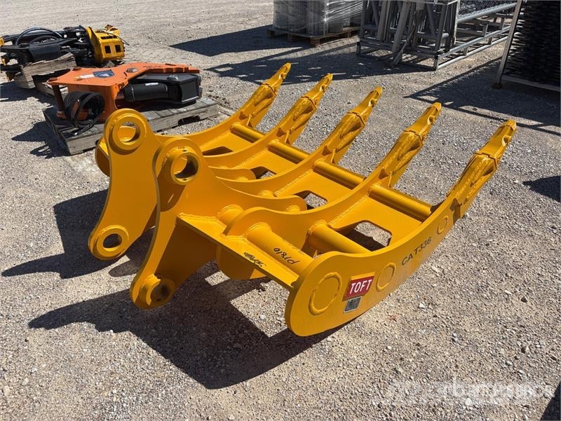 TOFT 10R 66 in Excavator Rake - Fits Cat 336 (Unus Kreiselheuer/-wender